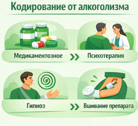 кодирование от алкоголизма в Новопавловске Санати